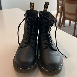 Dr. Martens. Gently used. As is. Size 7. Pascal. Black